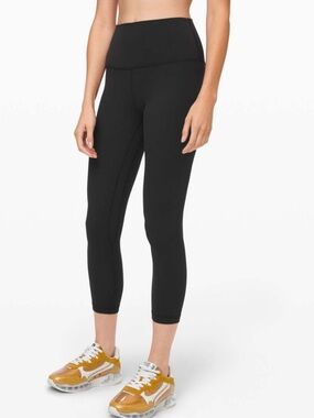 Lululemon Align Crop 23" Black - Size 4